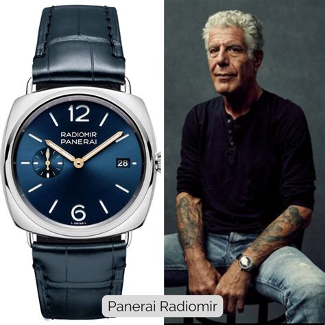 anthony bourdain panerai|bourdain watches.